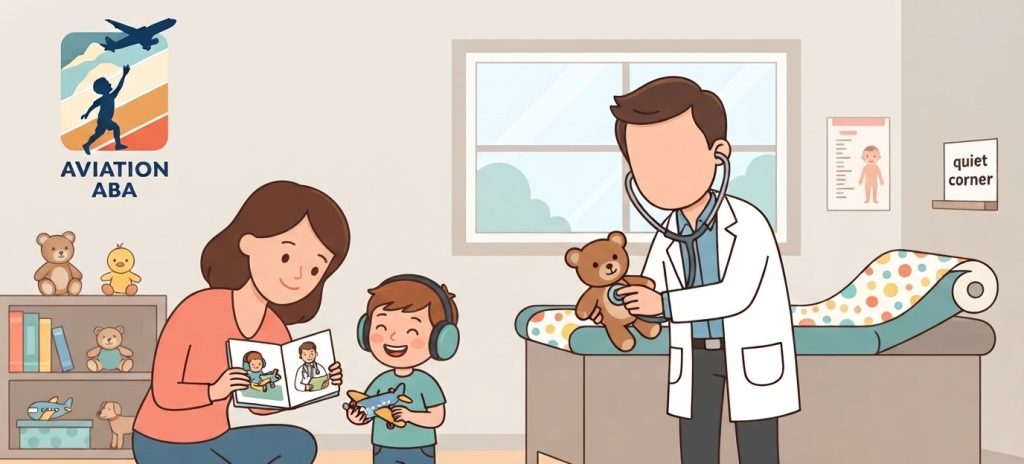 preparing an autistic child for a doctor visit 