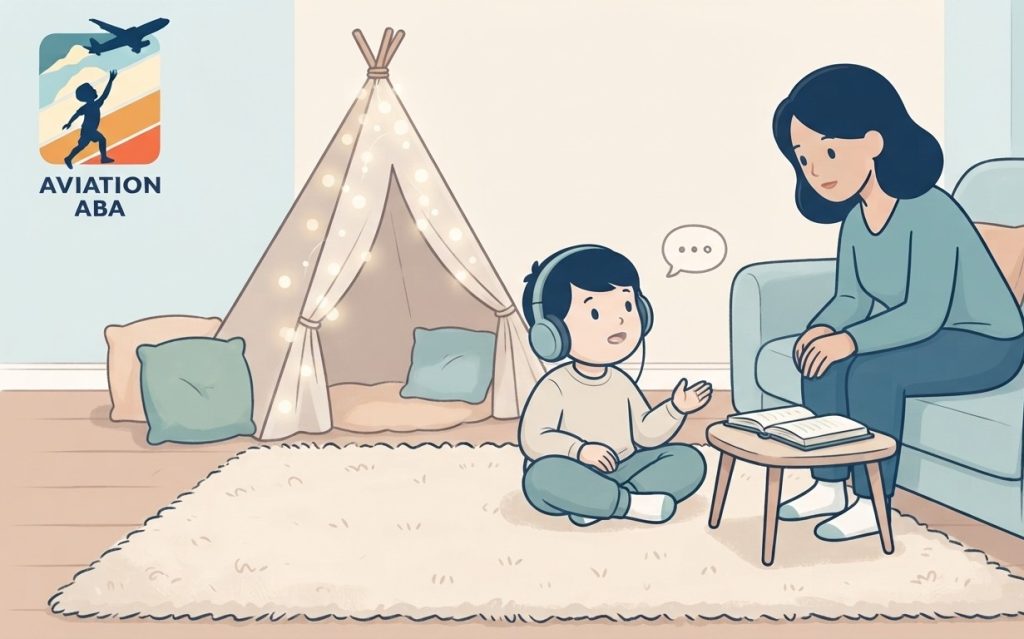 reading a book