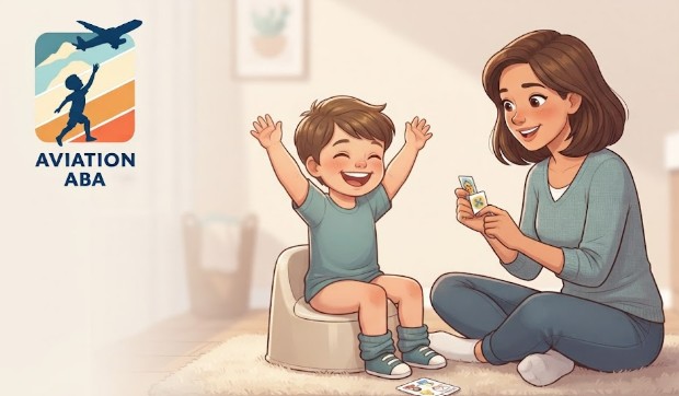 Potty training a child