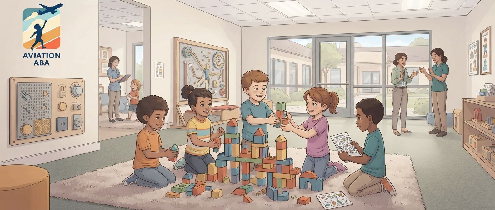 Why Clinic-Based ABA Helps Kids Build Peer Bonds