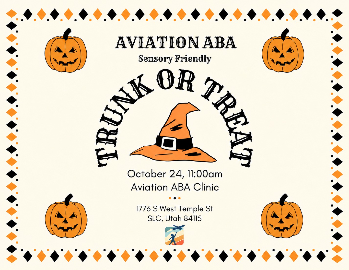 Sensory-Friendly Trunk or Treat at Aviation ABA Center